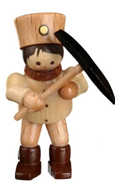 Bergmann mit Hacke, mini von Romy Thiel