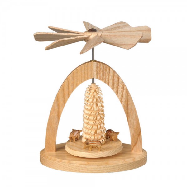 Weihnachtspyramide - Wärmespiel mit 3 Frischlingen von Albin Preißler