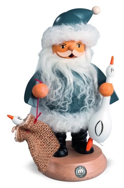 Smoking man Nordic Santa from Müller Kleinkunst