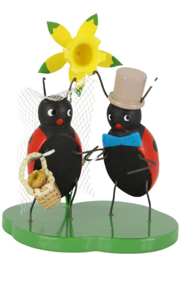 Miniatur Käferhochzeit , 8 cm, farbig von Ralf Zenker_1