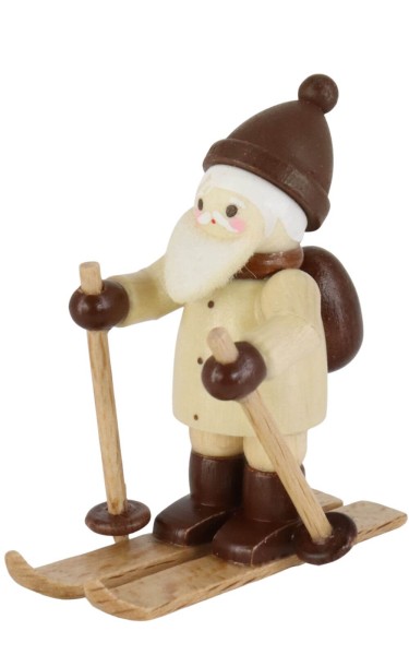 Santa Claus on ski, mini by Romy Thiel