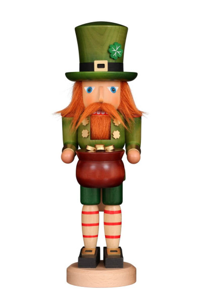 Nutcracker Leprechaun, colored, 41 cm by Christian Ulbricht