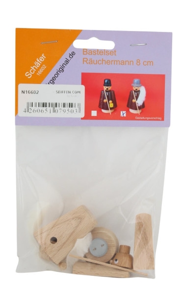 Bastelset Räuchermännchen Schäfer von SEIFFEN.COM
