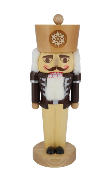 Nussknacker König, 30 cm, natur von Richard Glässer_1