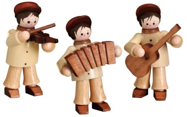 Miniatures funny Musicians, 3-parts by Romy Thiel