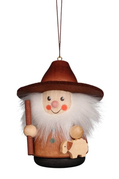 Christbaumschmuck Wackelmännchen Schäfer, natur von Christian Ulbricht