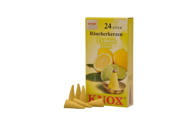 Räucherkerzen - Lemon, 24 Stück von KNOX