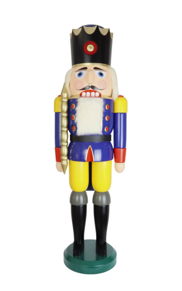 Nutcracker King, 100 cm by Seiffener Volkskunst eG_1